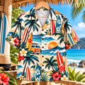 Hawaiian Shirts  ลายเซิร์ฟบอร์ด